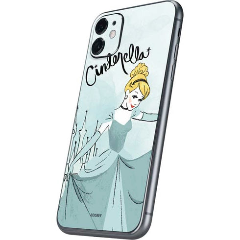 Disney Princess Cinderella Curtsy Art iPhone 11 Skin
